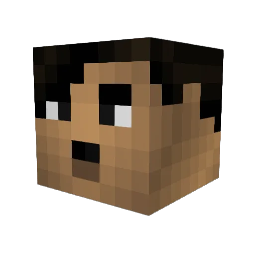 _ItzKingQueen_ Minecraft avatar head, 3D render