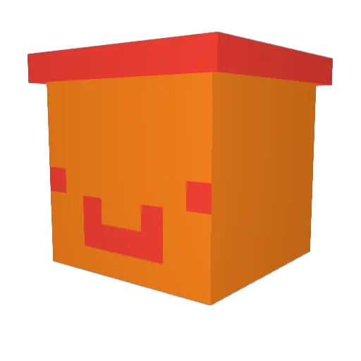 _ItzKrab_ Minecraft avatar head, 3D render
