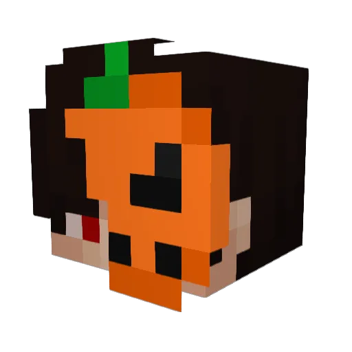 _ItzSpr4y_ Minecraft avatar head, 3D render