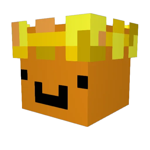 _ItzVoidyt Minecraft avatar head, 3D render