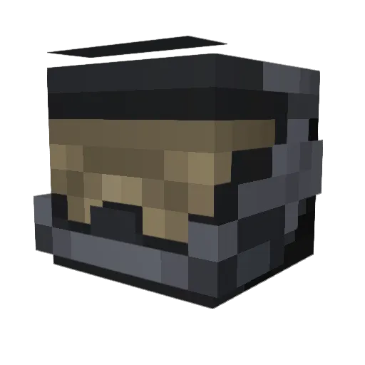 _ItzZach_ Minecraft avatar head, 3D render