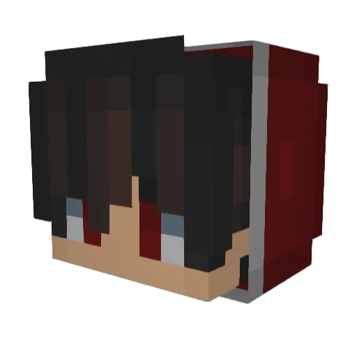 _J3T__ Minecraft avatar head, 3D render