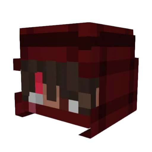 _JOkeR13 Minecraft avatar head, 3D render