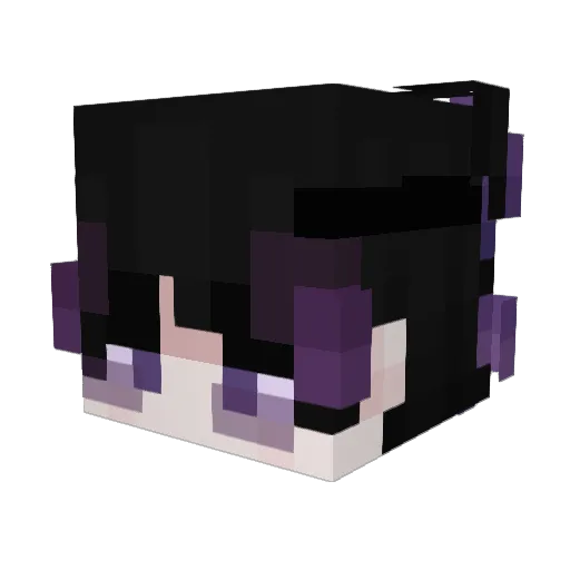 _JaRKeeY_ Minecraft avatar head, 3D render