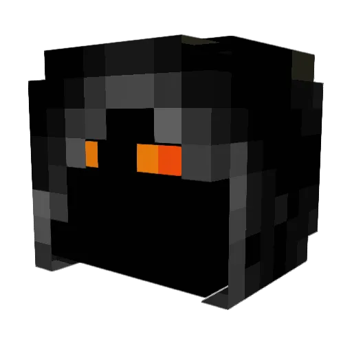 _JackSparrow Minecraft avatar head, 3D render