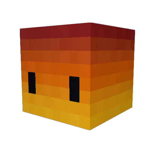 _Jae_Sung_ Minecraft avatar head, 3D render