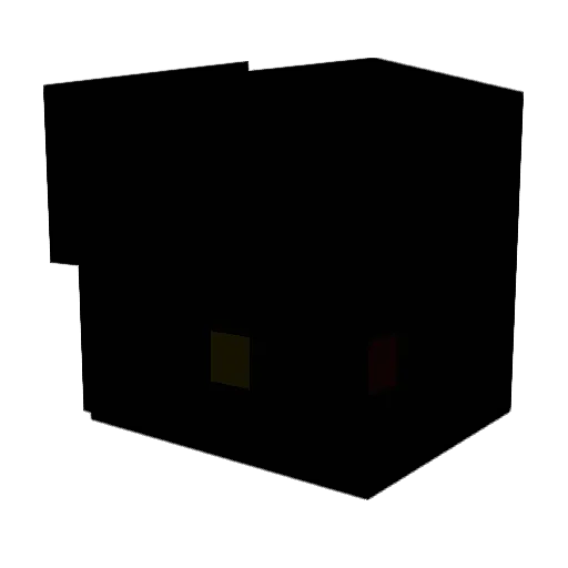 _JakeBr_ Minecraft avatar head, 3D render