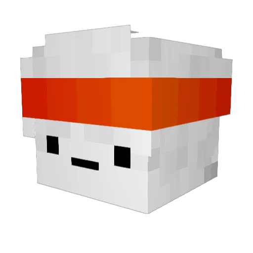 _JanSSon Minecraft avatar head, 3D render
