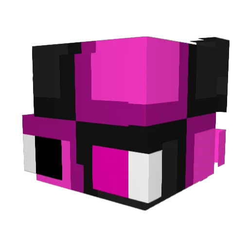 _Jaxxer Minecraft avatar head, 3D render