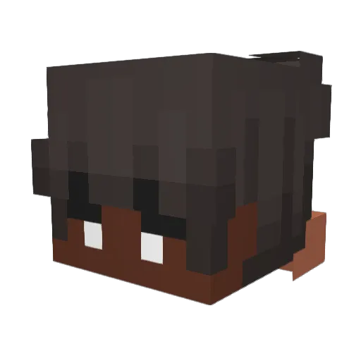 _JayTTV Minecraft avatar head, 3D render