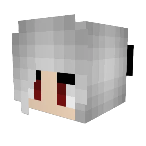 _Jessalyn_ Minecraft avatar head, 3D render