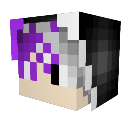 _JoKeR_69 Minecraft avatar head, 3D render