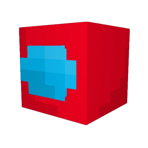_JoLo Minecraft avatar head, 3D render