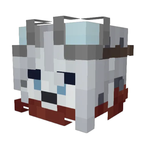 _JoeBro Minecraft avatar head, 3D render