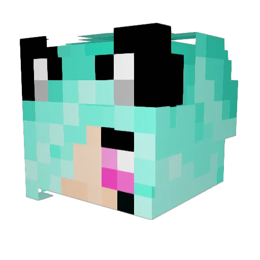 _Joeey_ Minecraft avatar head, 3D render