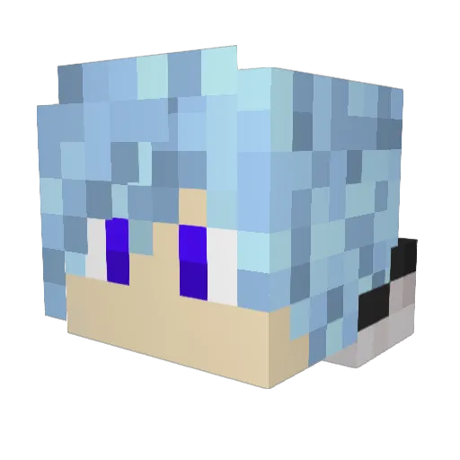 _Jokerzz_ Minecraft avatar head, 3D render
