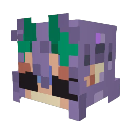 _Jokki_ Minecraft avatar head, 3D render