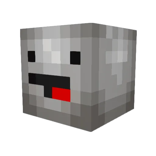 _JorgePlaysMC_ Minecraft avatar head, 3D render