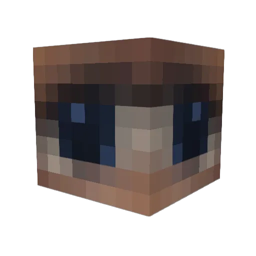_Jova Minecraft avatar head, 3D render