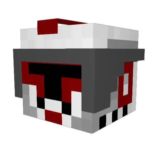 _Jul1us_ Minecraft avatar head, 3D render