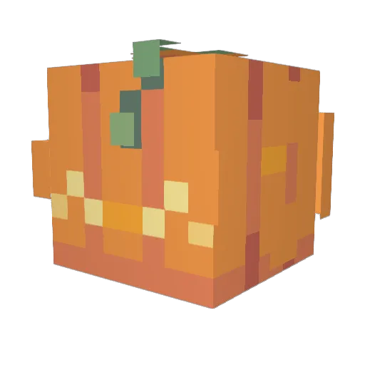 _Just_Miles Minecraft avatar head, 3D render