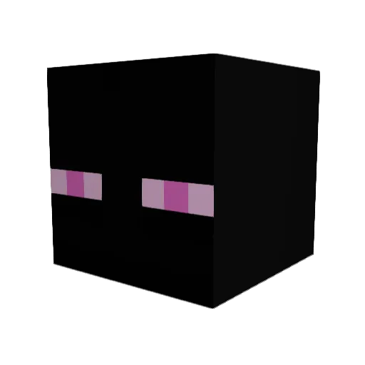 _K10_ Minecraft avatar head, 3D render