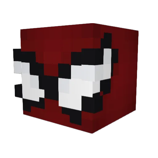 _K4J4_ Minecraft avatar head, 3D render