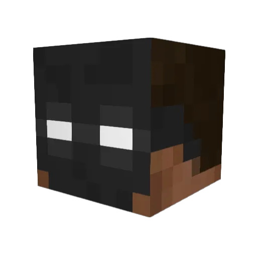 _KILLES_ Minecraft avatar head, 3D render