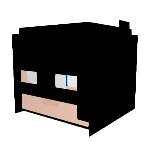 _KONKOLA_ Minecraft avatar head, 3D render