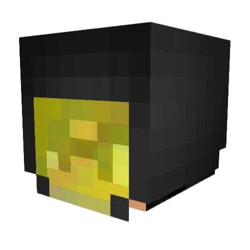 _KSolo_ Minecraft avatar head, 3D render