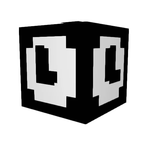 _KVulture_ Minecraft avatar head, 3D render