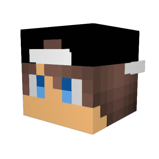 _Kampf__Keks Minecraft avatar head, 3D render
