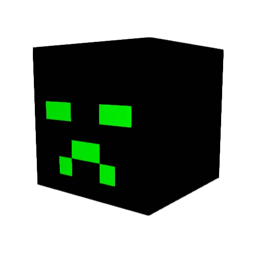 _Karbos_ Minecraft avatar head, 3D render