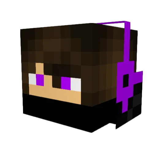 _Katakuri_ Minecraft avatar head, 3D render