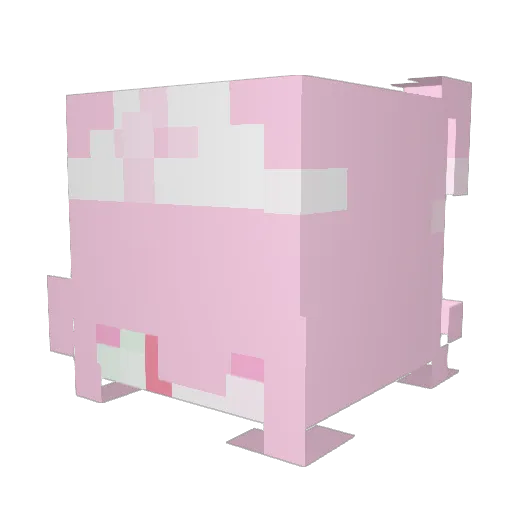 _Kaysen24_ Minecraft avatar head, 3D render