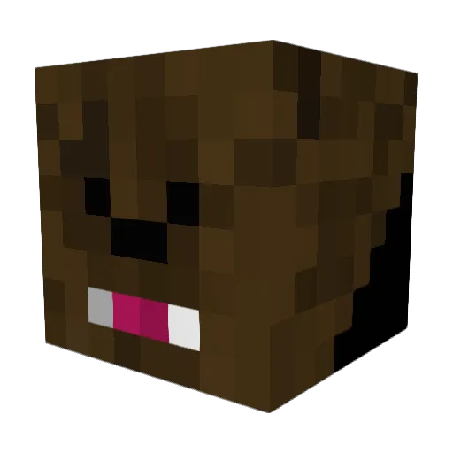_Kc_Mc Minecraft avatar head, 3D render