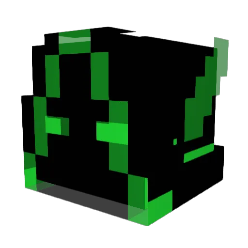 _Kerplunk_ Minecraft avatar head, 3D render