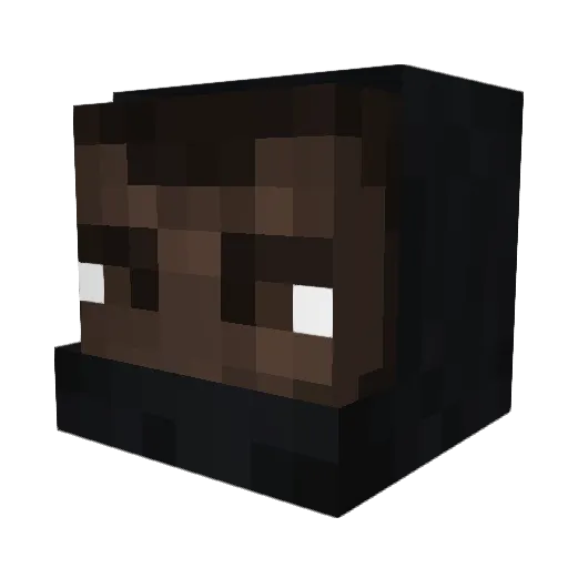 _Kian_ Minecraft avatar head, 3D render