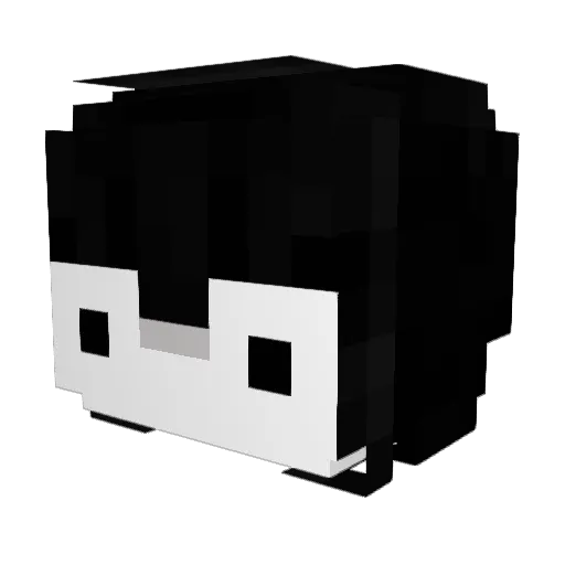 _Kill4ura Minecraft avatar head, 3D render