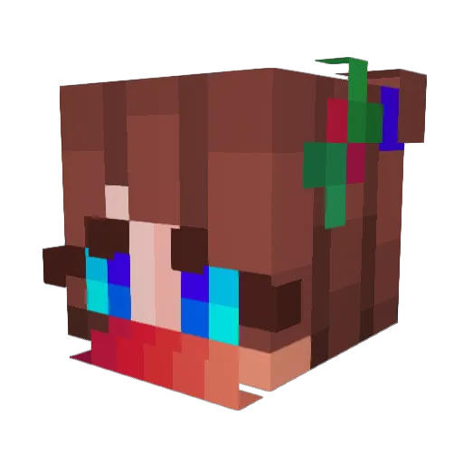 _Kimmy_Hed Minecraft avatar head, 3D render