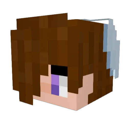 _KingoftheEnd_ Minecraft avatar head, 3D render