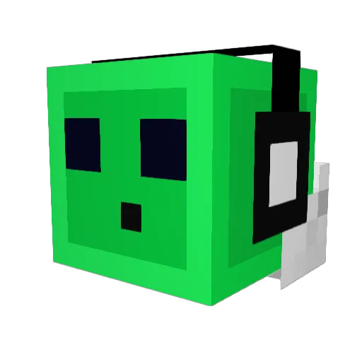 _KingsPvP Minecraft avatar head, 3D render