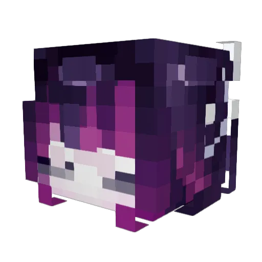 _Kiraa__ Minecraft avatar head, 3D render