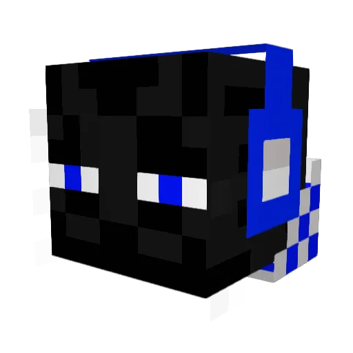 _Kiros_ Minecraft avatar head, 3D render