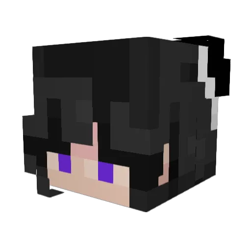 _Kkirb0_ Minecraft avatar head, 3D render