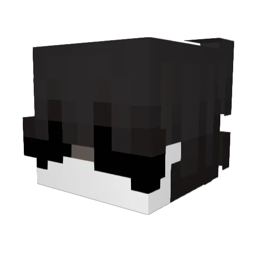 _Kloudi_ Minecraft avatar head, 3D render