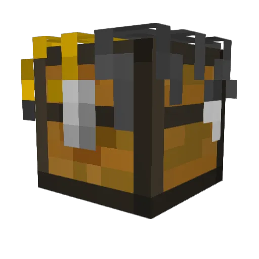 _KneeGear_ Minecraft avatar head, 3D render