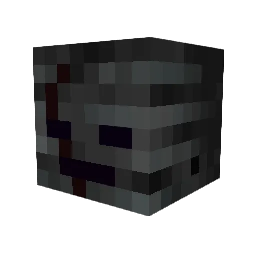 _Knight_Time_ Minecraft avatar head, 3D render