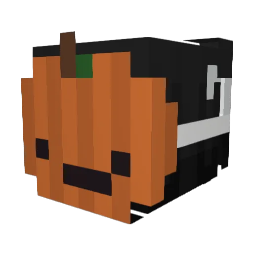 _Kobaryo_ Minecraft avatar head, 3D render