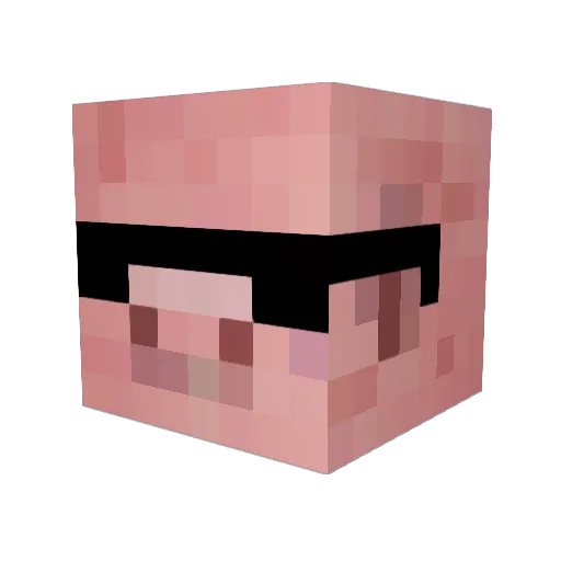 _Kostars Minecraft avatar head, 3D render